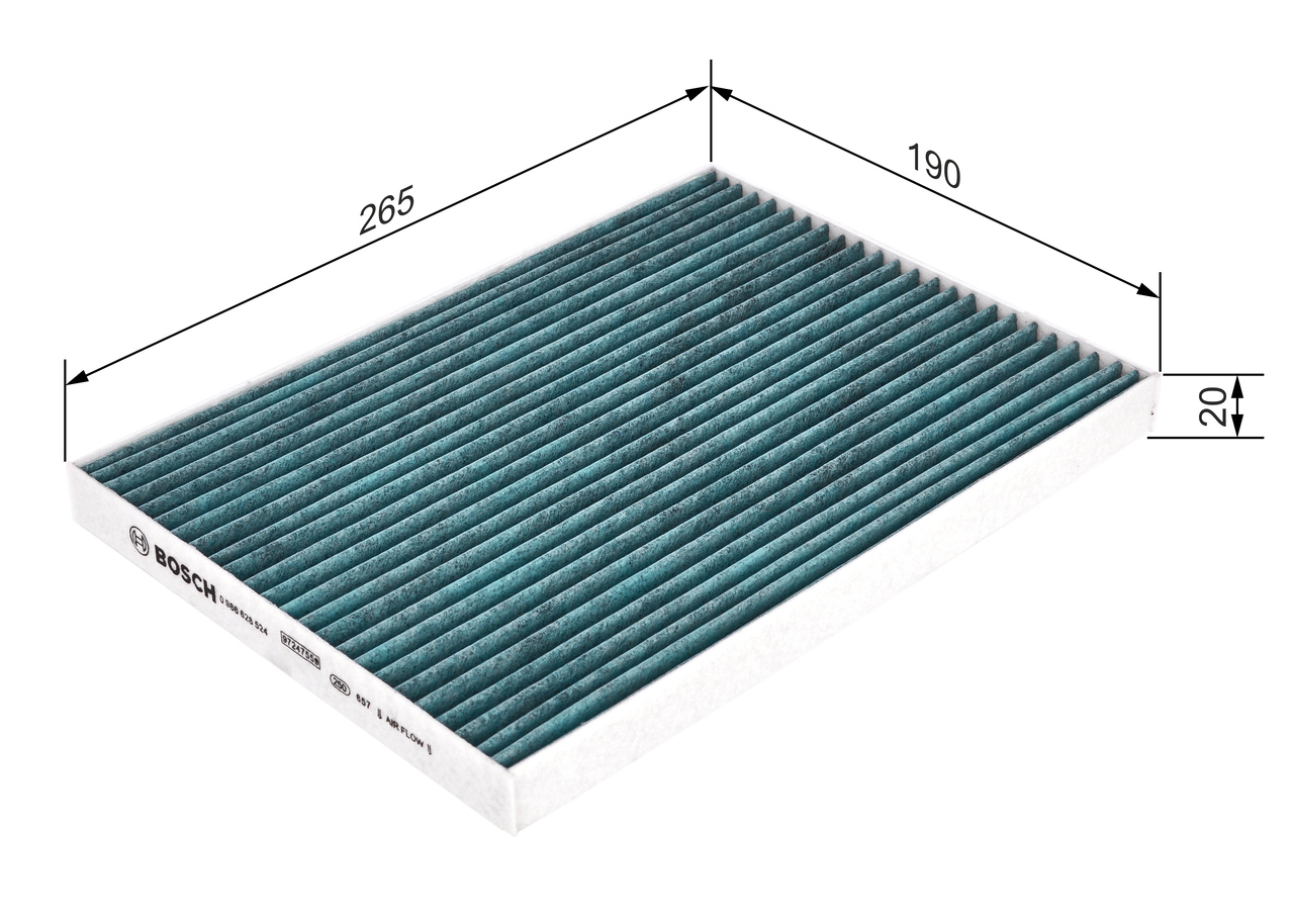 Filtro antipolline - Filtro abitacolo - Filtro aria condizionata