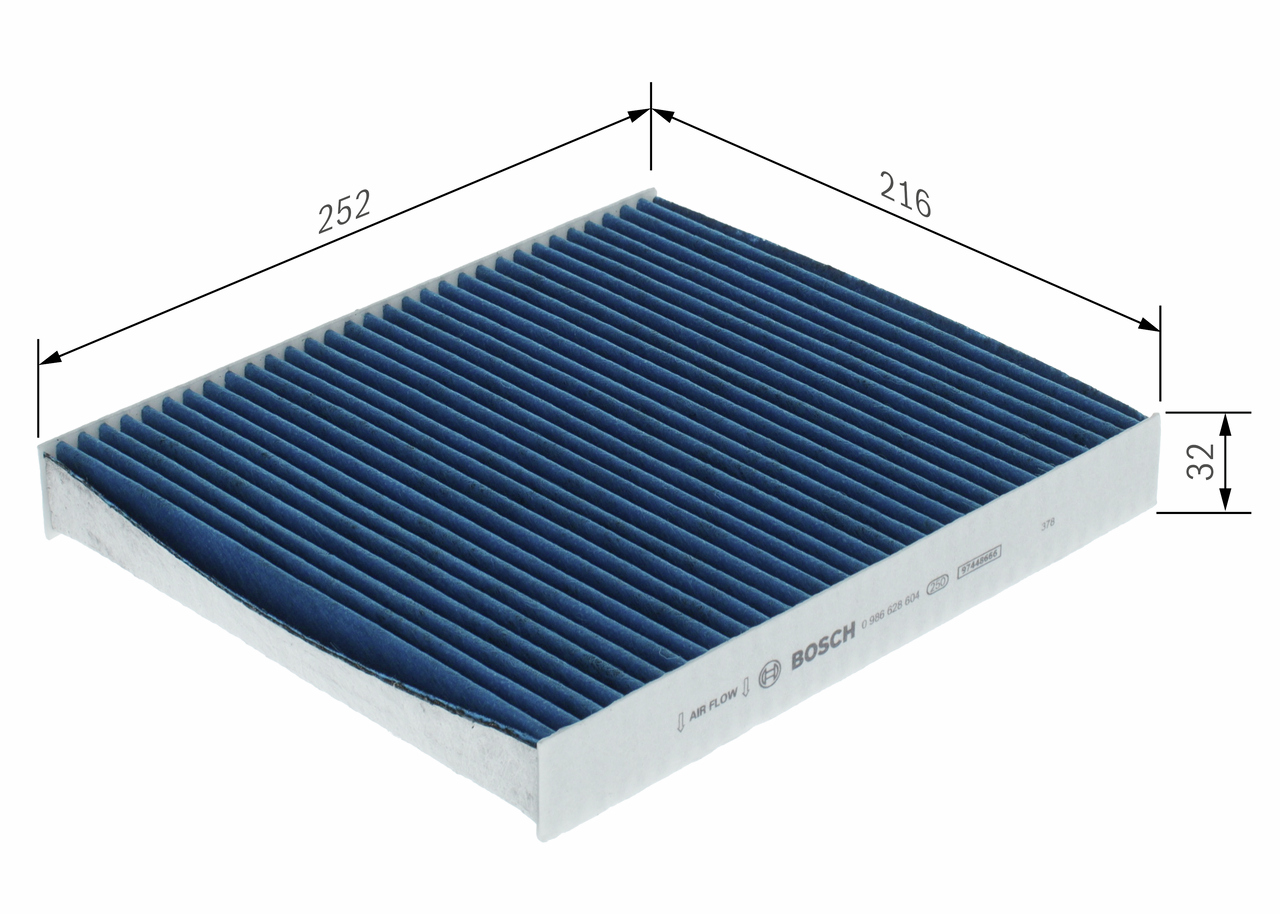 BOSCH FILTRO ABITACOLO A1 1.6 TDI