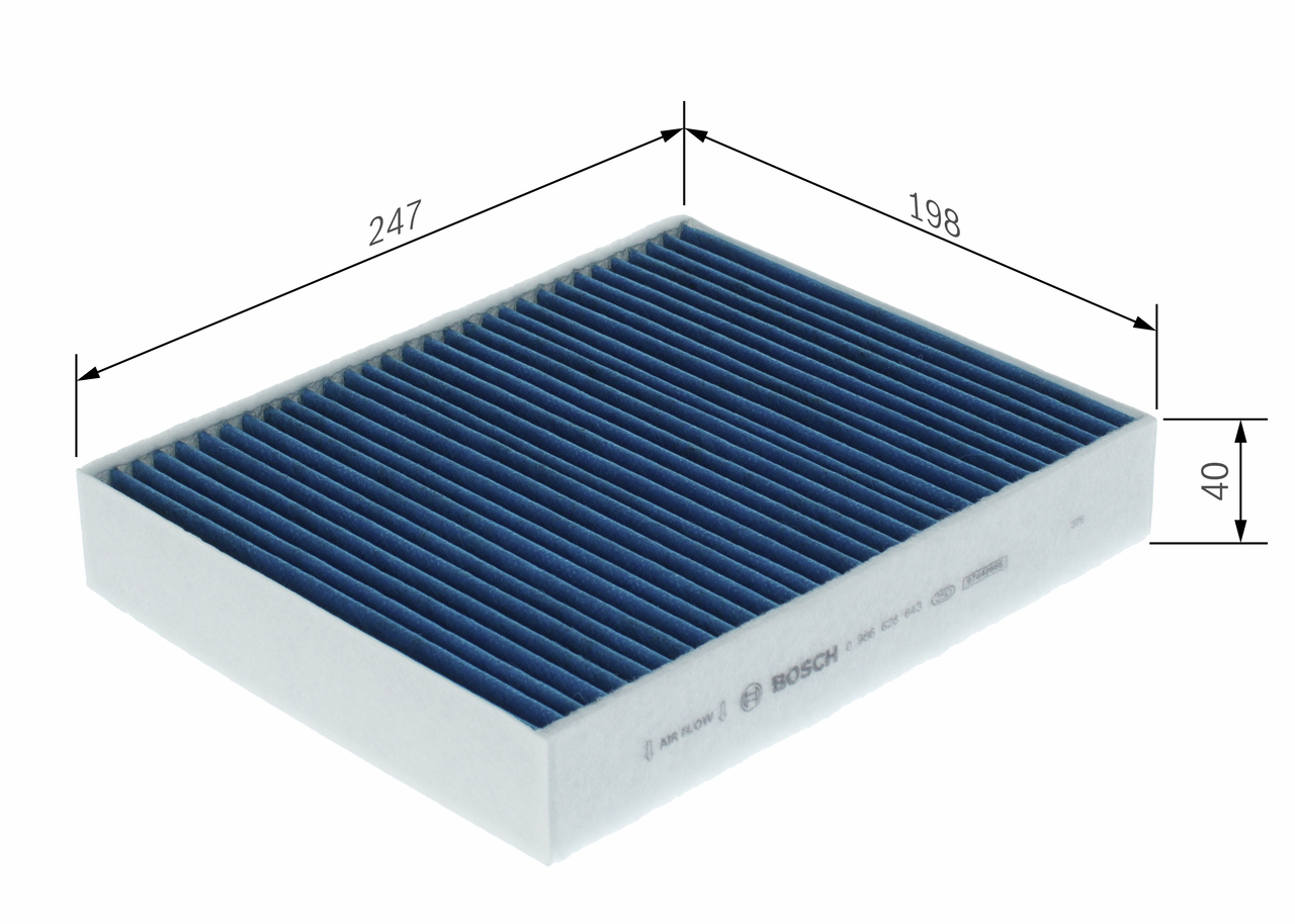 BOSCH FILTRO ABITACOLO 118 D
