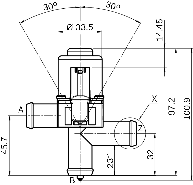 BOSCH VALVOLA ELETTROMAGNETICA