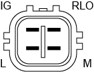 Alternatore BOSCH 1986A00639