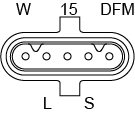 Alternatore BOSCH 1986A01269