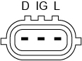 Alternatore BOSCH 1986A01486