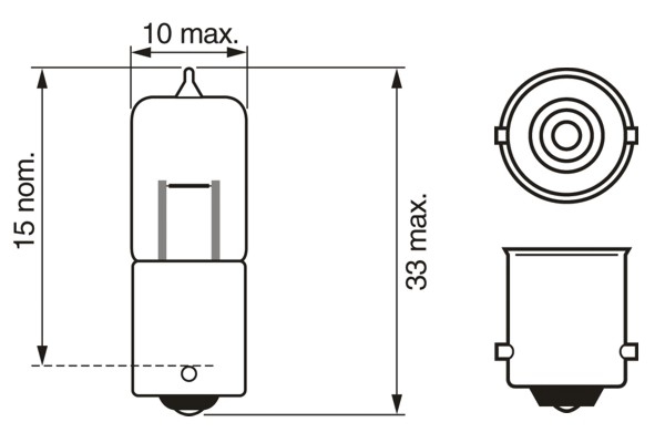 LAMPADA 12V 10W PURE LIGHT