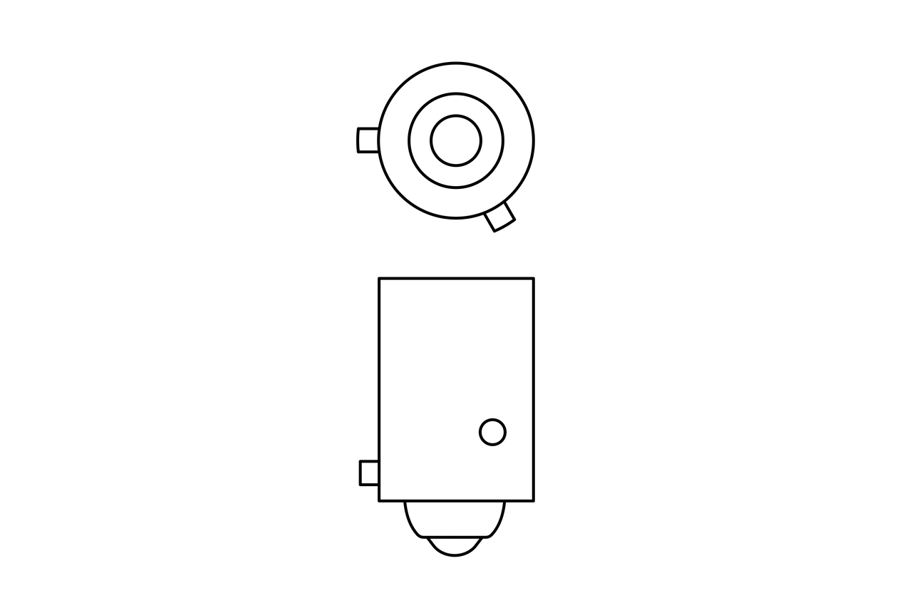 Lampadina, indicatore direzione BOSCH 1987302276