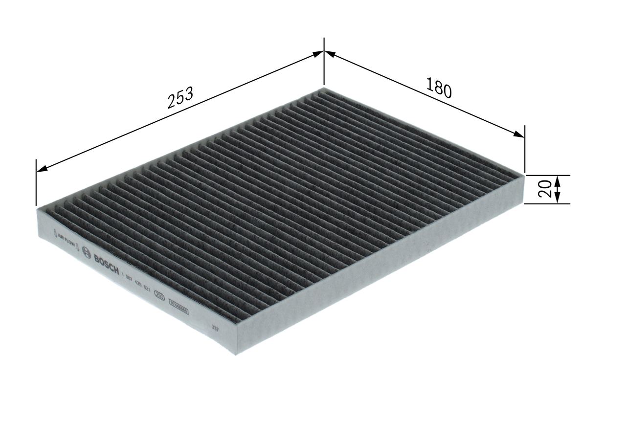 BOSCH FILTRO ABIT CARBONE ATTIV