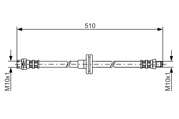 TUBO FLESSIBILE FRENO