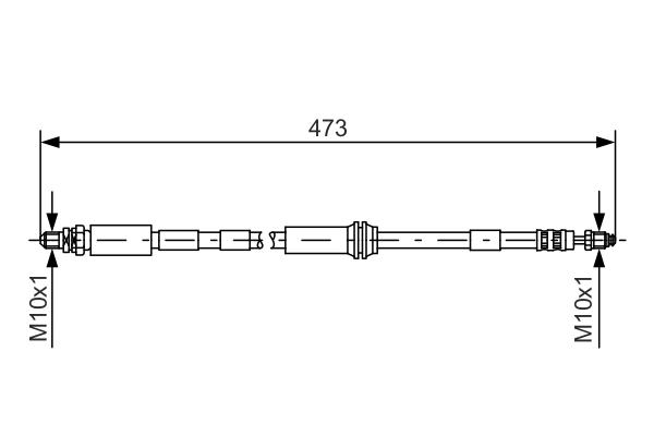 TUBO FLESSIBILE FRENO