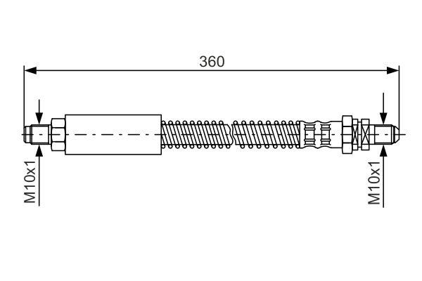 TUBO FLESSIBILE FRENO