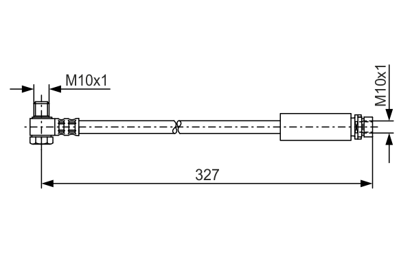 TUBO FLESSIBILE FRENO