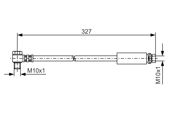 TUBO FLESSIBILE FRENO