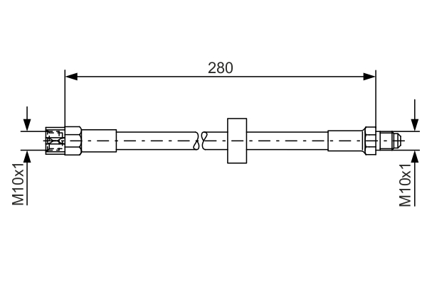 TUBO FLESSIBILE FRENO