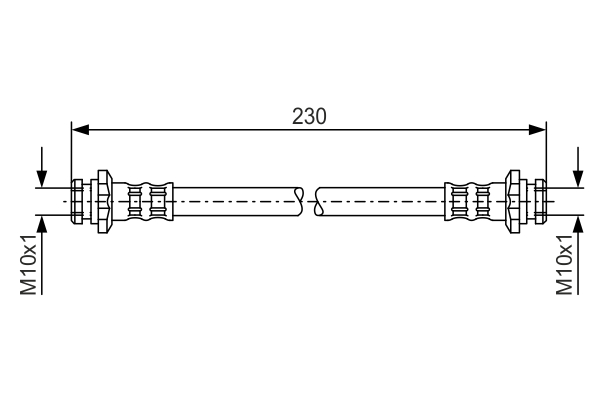 TUBO FLESSIBILE FRENO