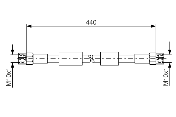 TUBO FLESSIBILE FRENO