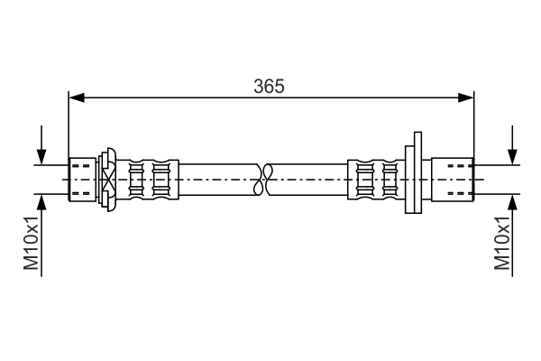 TUBO FLESSIBILE FRENO