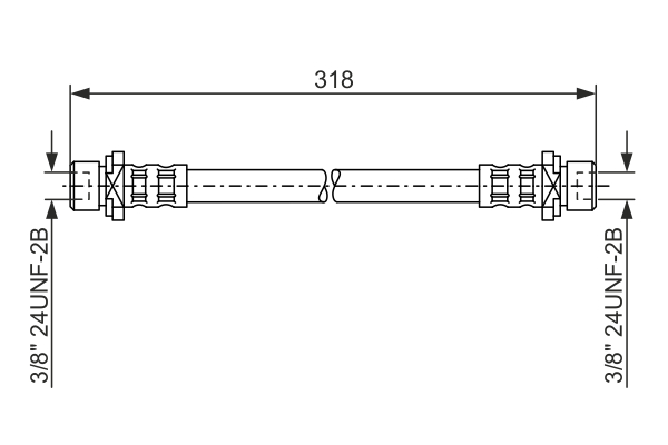 TUBO FLESSIBILE FRENO