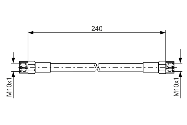 TUBO FLESSIBILE FRENO