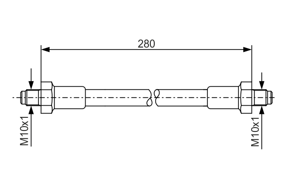 TUBO FLESSIBILE FRENO
