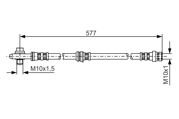 TUBO FLESSIBILE FRENO