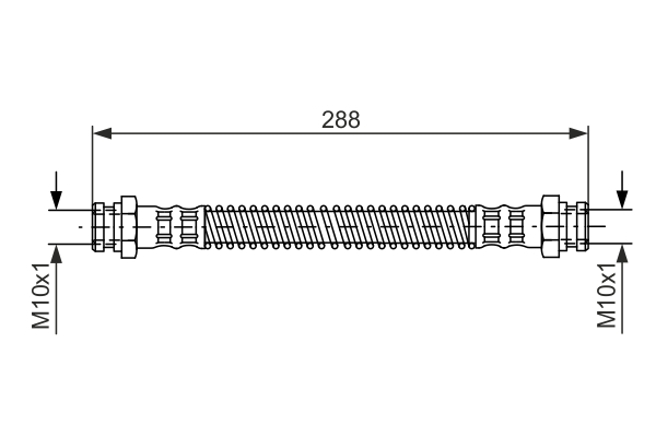 TUBO FLESSIBILE FRENO