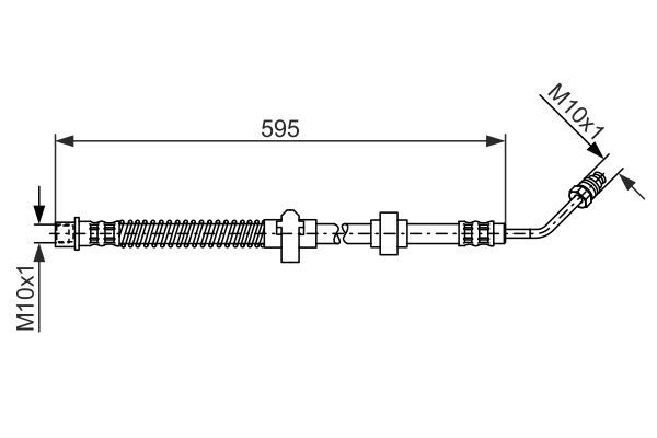 TUBO FLESSIBILE FRENO