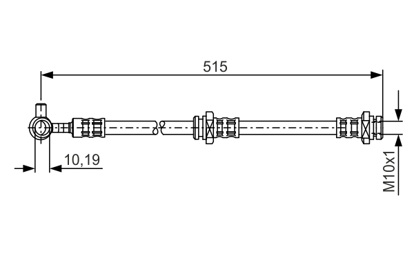 TUBO FLESSIBILE FRENO