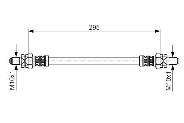 TUBO FLESSIBILE FRENO