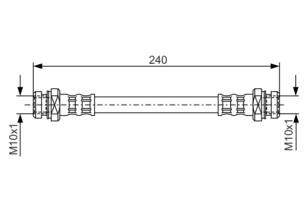 TUBO FLESSIBILE FRENO