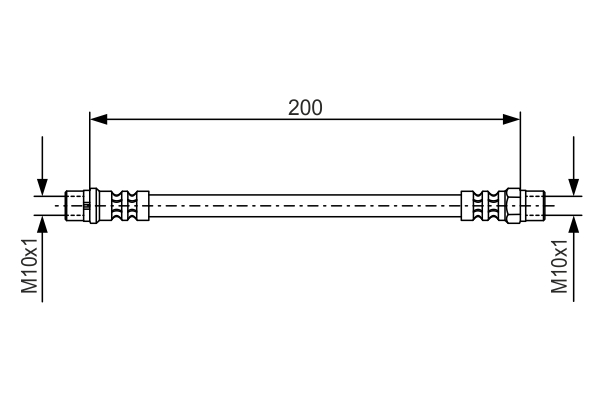 TUBO FLESSIBILE FRENO