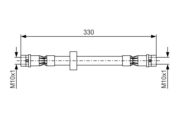 TUBO FLESSIBILE FRENO