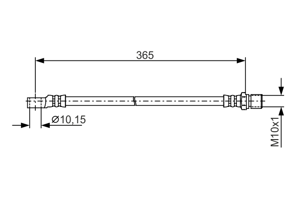 TUBO FLESSIBILE FRENO