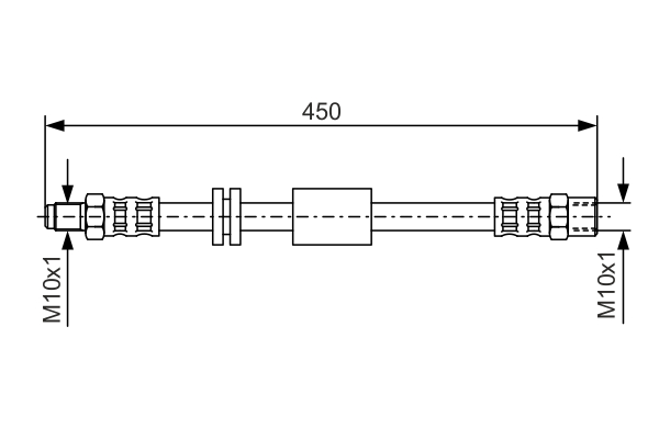 TUBO FLESSIBILE FRENO