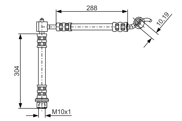 TUBO FLESSIBILE FRENO