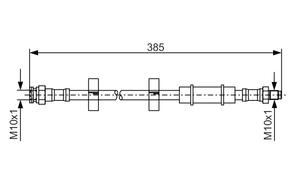 TUBO FLESSIBILE FRENO