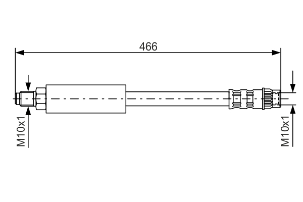 TUBO FLESSIBILE FRENO