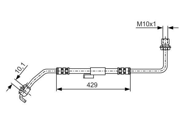 TUBO FLESSIBILE FRENO