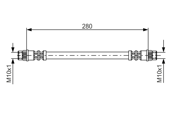 TUBO FLESSIBILE FRENO