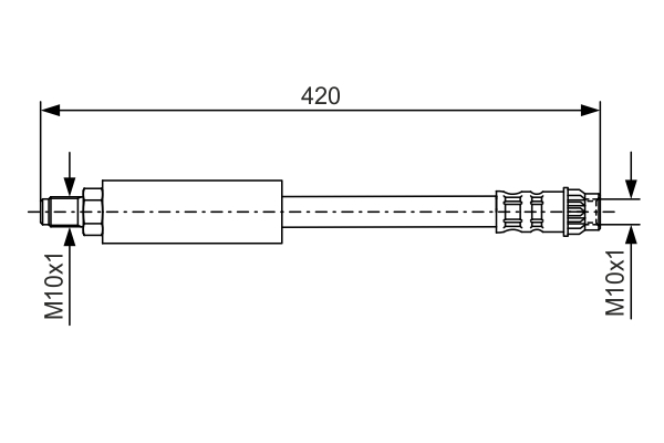 TUBO FLESSIBILE FRENO