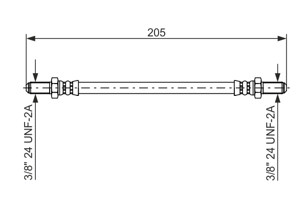 TUBO FLESSIBILE FRENO