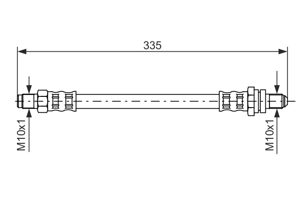 TUBO FLESSIBILE FRENO