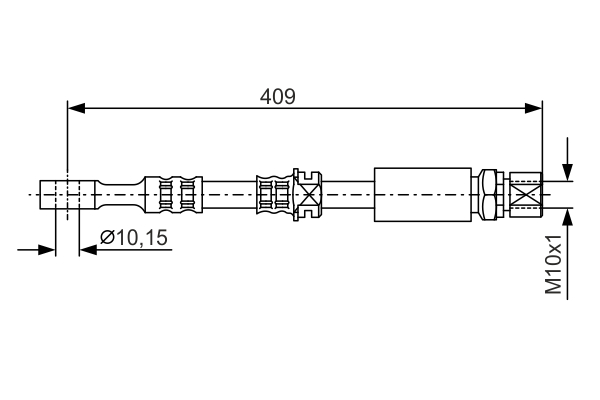 TUBO FLESSIBILE FRENO