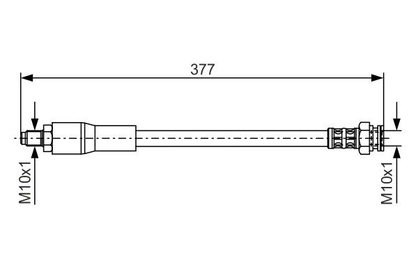 TUBO FLESSIBILE FRENO