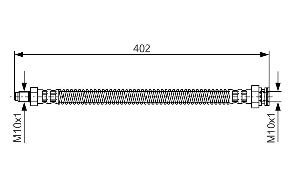TUBO FLESSIBILE FRENO