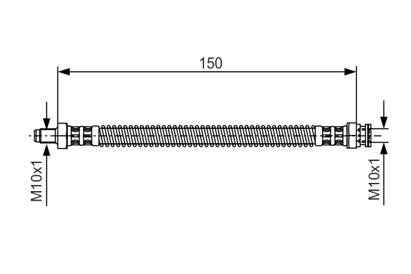 TUBO FLESSIBILE FRENO