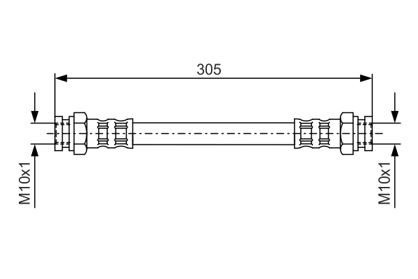 TUBO FLESSIBILE FRENO