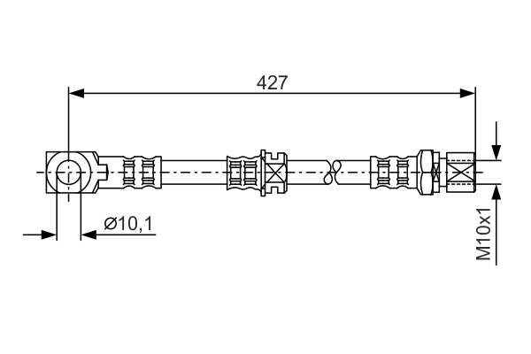 TUBO FLESSIBILE FRENO