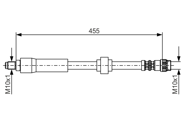 TUBO FLESSIBILE FRENO
