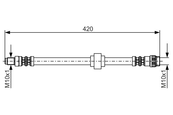 TUBO FLESSIBILE FRENO