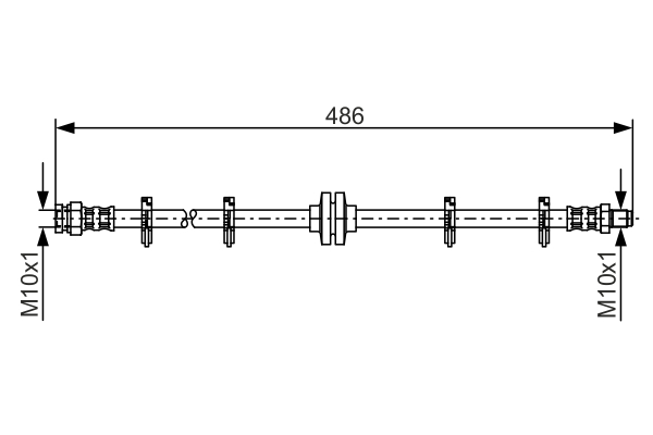 TUBO FLESSIBILE FRENO