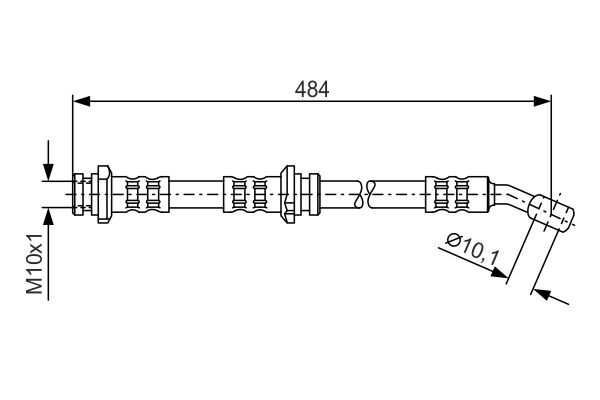 TUBO FLESSIBILE FRENO